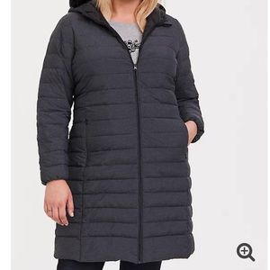 torrid long puffer jacket